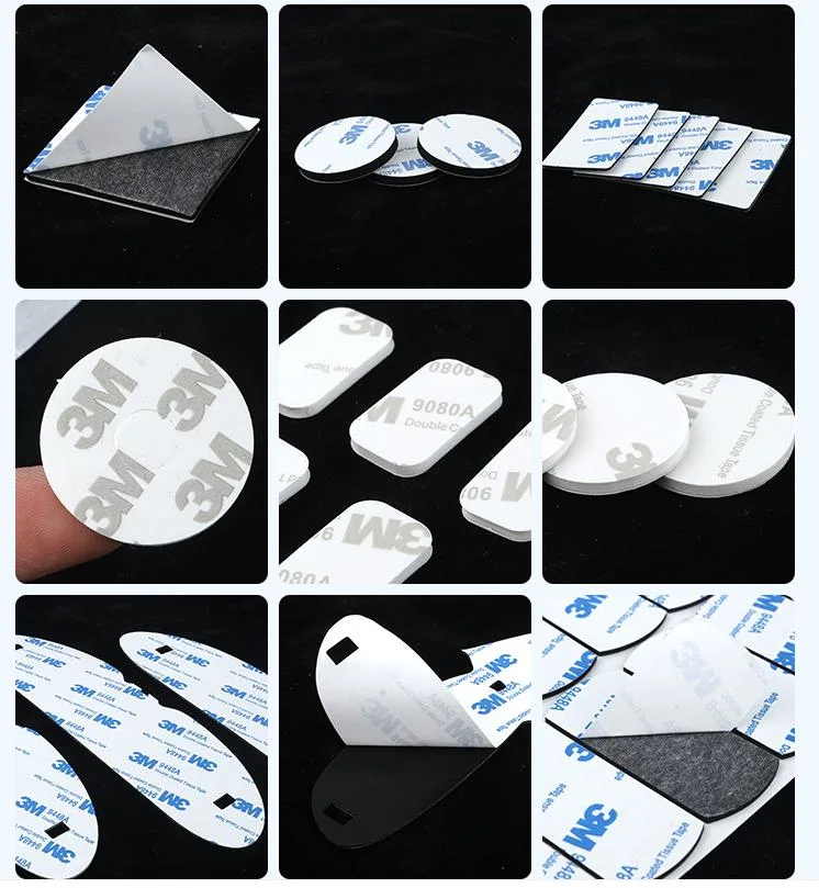 Custom Die Cutting Double Sided Adhesive Tape Die Cutting Seal Sticker for Electronics