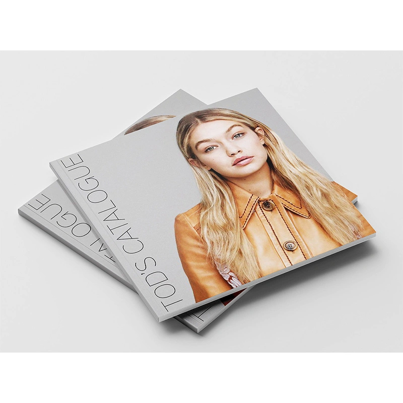 New Design Custom Fashion Brochure Magazine Catalog Printing