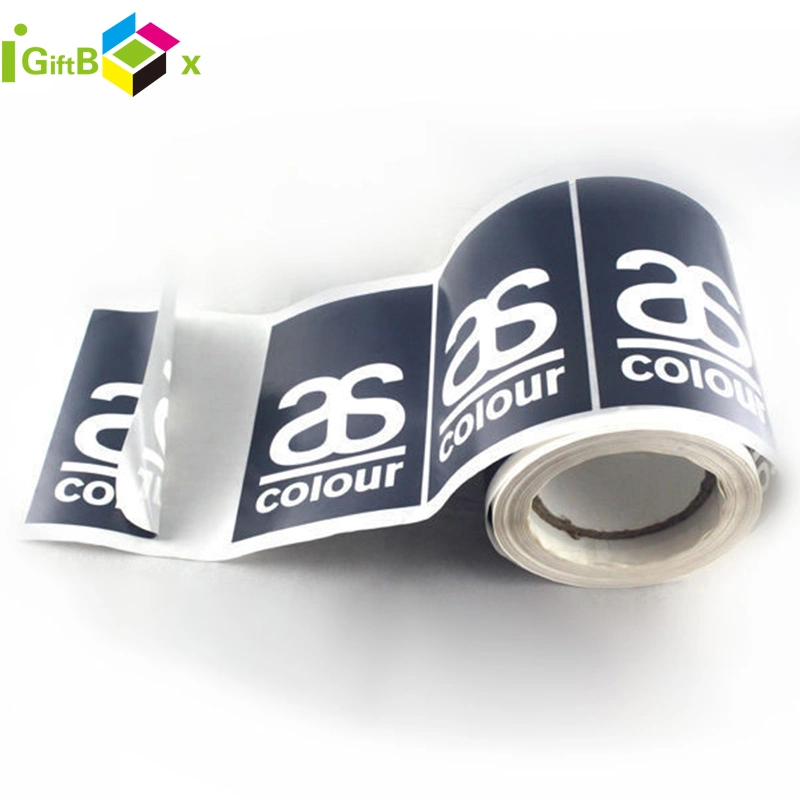 Custom Glossy Self Adhesive UV Label Sticker Printing Transparent PVC Paper Die Cut Security Vial Bottle Floor Label Stickers Vinyl Sticker